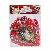 Праздничная гирлянда – С Днем Рождения, дизайн Ever After High, 2,2 метра (Веселый праздник, G-EAH-DR-01sim) Праздничная гирлянда – С Днем Рождения, дизайн Ever After High, 2,2 метра (Веселый праздник, G-EAH-DR-01sim)